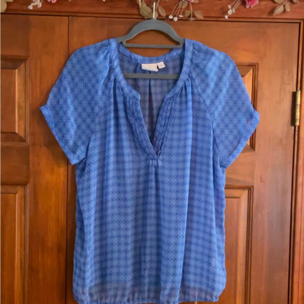 Blue Women's Top, St.Johns Bay, size xl, great condition